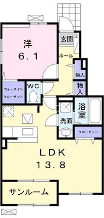 プレインカーサ　Ⅶの物件間取画像